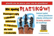 Kampania "Plastik nie do pieca - piec nie do plastiku"